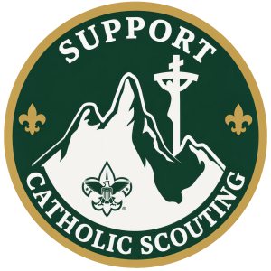 Support Catholic Scouting - Logo